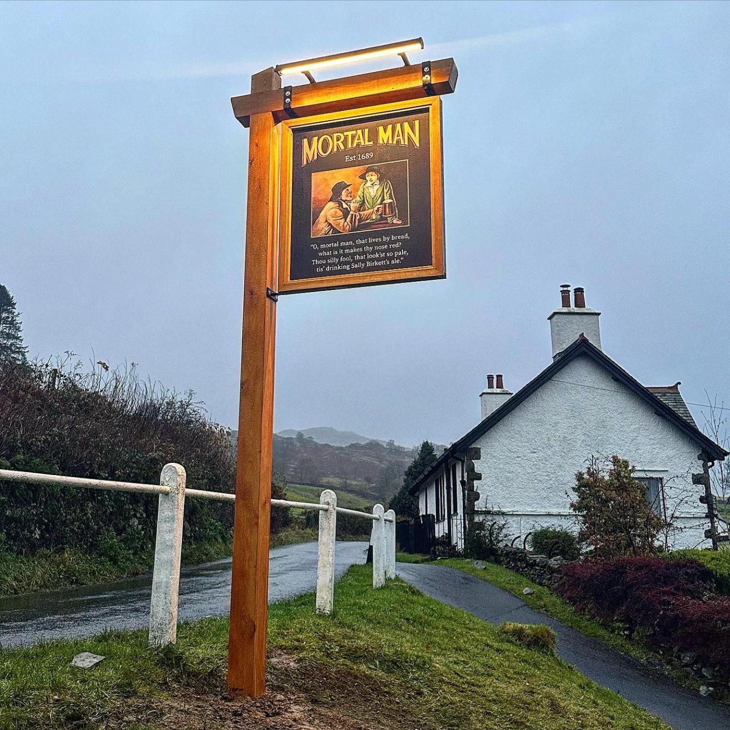 The Mortal Man Inn Troutbeck  Exterior photo